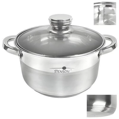 Кастрюля с крышкой инд.дно Кастрюля с крышкой инд.дно