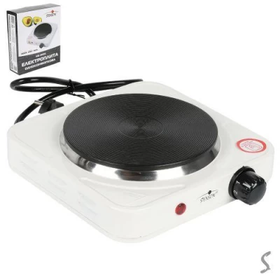 Плита электрическая переносная 1000W d155мм 21*21*5см
