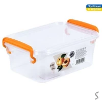 Контейнер пищевой с ручками 950мл 12*17.6*7.5см