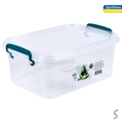 Контейнер пищевой с ручками 3л 17.8*25*11см
