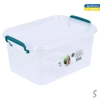 Контейнер пищевой с ручками 3.5л 17.8*25*12.4см