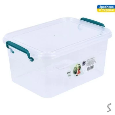 Контейнер пищевой с ручками 3.5л 17.8*25*12.4см