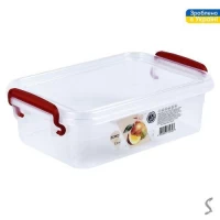 Контейнер пищевой с ручками 1.2л 14.6*22*7см