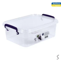 Контейнер пищевой с ручками 2.5л 17.8*25см*9см