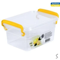 Контейнер пищевой с ручками 850мл 11*15.5*8.4см