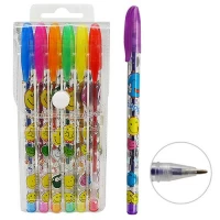 Набор гелевых ручек 6цв