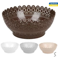 Корзинка ажурная 24.5*10см