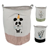 Корзина для игрушек с ручками складная 