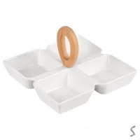 Менажница фарфор 