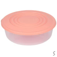 Контейнер для продуктов питания круглый 1.7л абрикос