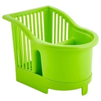 Подставка под столовые приборы 17*13*14см оливка