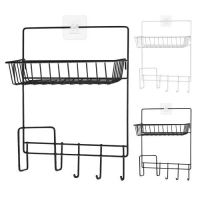 Полка настенная 2яр 3кр 25*14*34см Полка настенная 2яр 3кр 25*14*34см