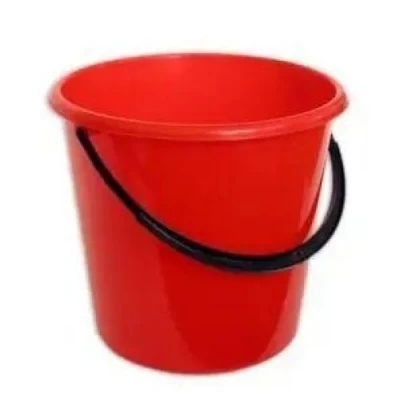 Ведро хозяйственное 8л красное