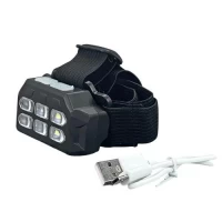 Фонарик налобный светодиодный аккумулятор 4*7cм (6SMD) 400mah