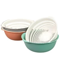 Кухонный набор (миска, дуршлаг) 2пр/наб 25*27*10см
