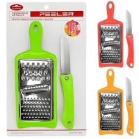 Кухонный набор (терка 20см, нож 19см) 2пр/наб