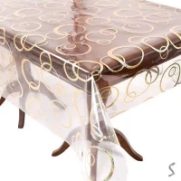 Клеенка жидкое стекло с голографич.рисунком Laser 1.37*20м