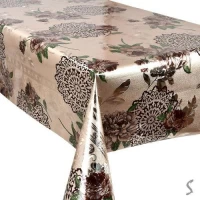 Клеенка ПВХ двусторонняя чеканная 1.37*20м