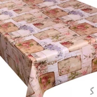 Клеенка ПВХ с тиснением на ткан.основе Home 1.37*20м