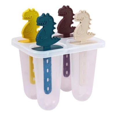 Формы для мороженого "Динозаврик" 4шт/наб 15.5*13.5*9см