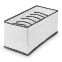 Коробка-органайзер для хранения белья 7отд 36*18*18см