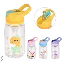 Бутылка-поилка детская с трубочкой 