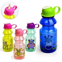 Бутылка-поилка детская с трубочкой 