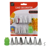 Насадки для кондитерского шприца/мешка 8пр/наб 13*17.5см