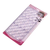 Форма для шоколада акрил 32шт/л 16.5*33см