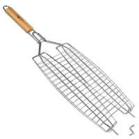 Решетка-гриль для рыбы двойная 65*36*22.5*3см