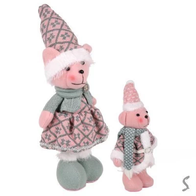 Фигура новогодняя "Bear" 30см