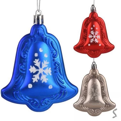 Елочные игрушки "Bell" 9см 4шт/наб