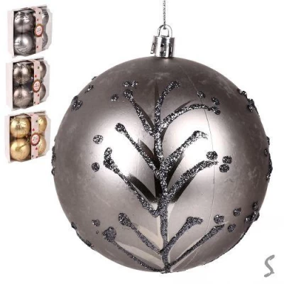 Елочные шарики 10см 4шт/наб