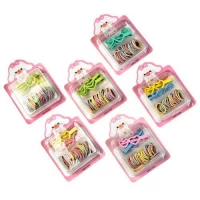 Аксессуары для волос 22пр/наб (20резинок, 2заколки)