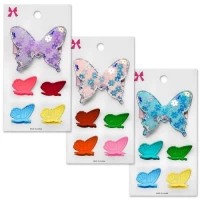 Аксессуары для волос 5пр/наб (1заколка, 4крабика)