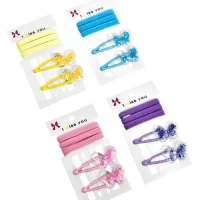 Аксессуары для волос 5пр/наб (3резинки, 2заколки)