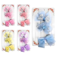 Заколки для волос 3пр/наб