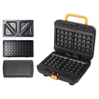 Мультимейкер "3в1" 750W (сэндвичи/гриль/вафли)	