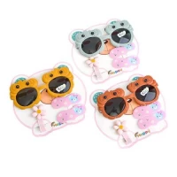 Набор для девочек 4пр/наб (солнцезащитные очки, 3заколки)