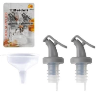 Диспенсер-пробка на бутылку с лейкой 3пр/наб