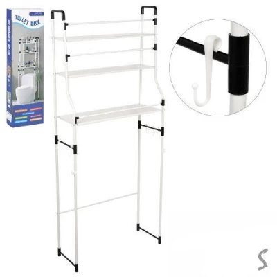 Полка-стеллаж над стиральной машиной 68*25*160см Полка-стеллаж над стиральной машиной 68*25*160см