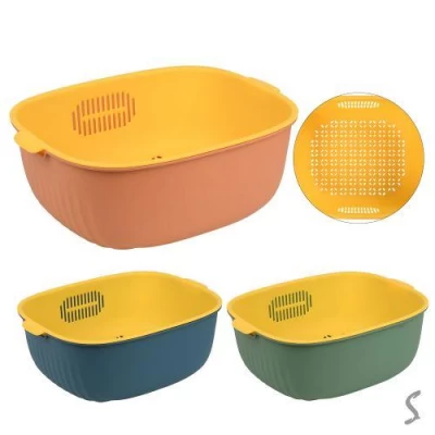 Кухонный набор (миска, дуршлаг) 2пр/наб 30*24.5см