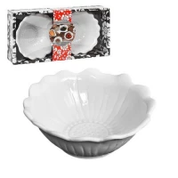 Соусницы фарфор 2шт/наб 10*10*4см