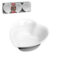 Соусницы фарфор 3шт/наб 10*10*4см