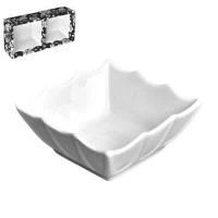 Соусницы фарфор 2шт/наб 9*9*4см