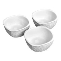 Соусницы фарфор 3шт/наб 9*9*4.5см