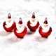 Елочные игрушки "Santa" 7см 4шт/наб