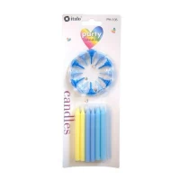 Свечи для торта 8см 12шт/наб