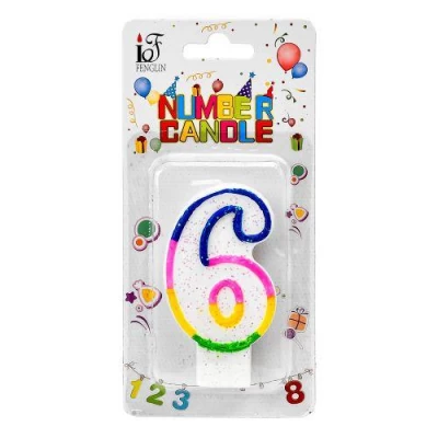 Свечи-цифры для торта 