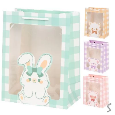 Пакет подарочный бумажный S 